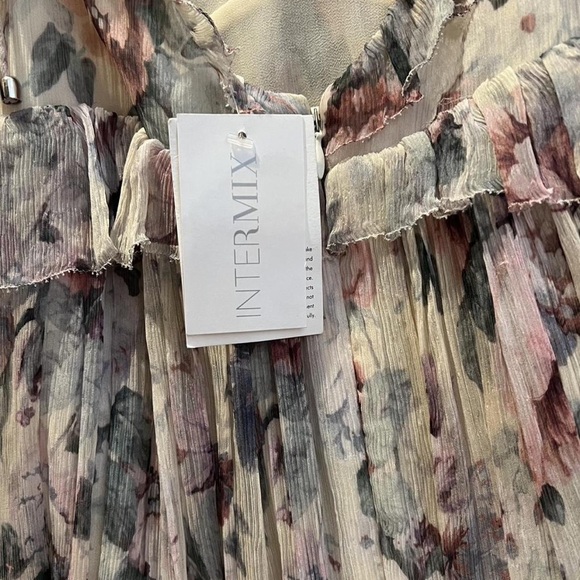 Zimmermann Floral Mini Dress - Pink and Cream - Picture 4 of 6